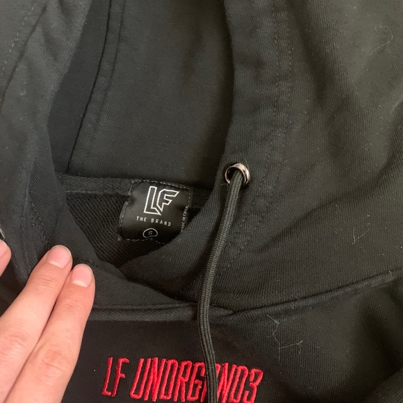 LF CROPPED HOODIE - Picture 2 of 2